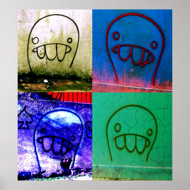 Poster Canvas Grafitti Characters (Frente)