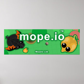 Poster Canvas oficial do Mope.io