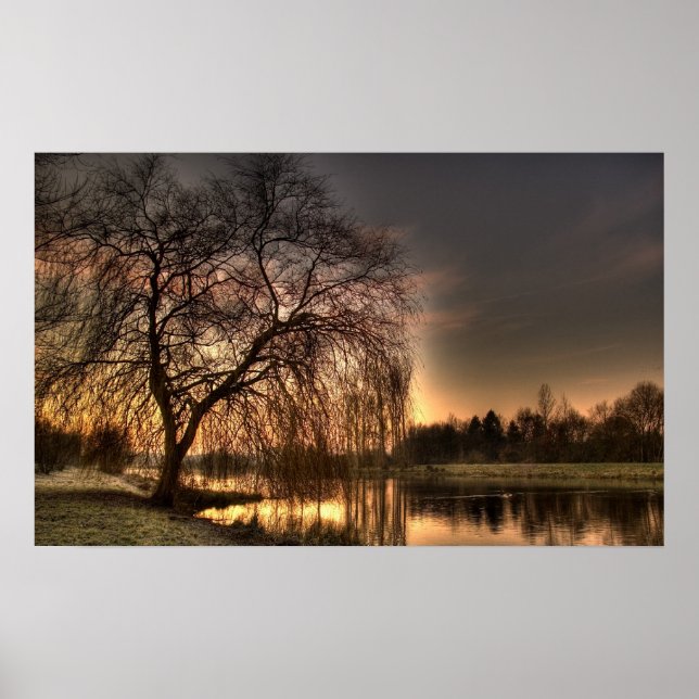 Pôster Canvas paisagística (Frente)