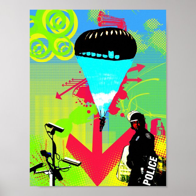 Poster canvas 'Patriot Act' (Frente)