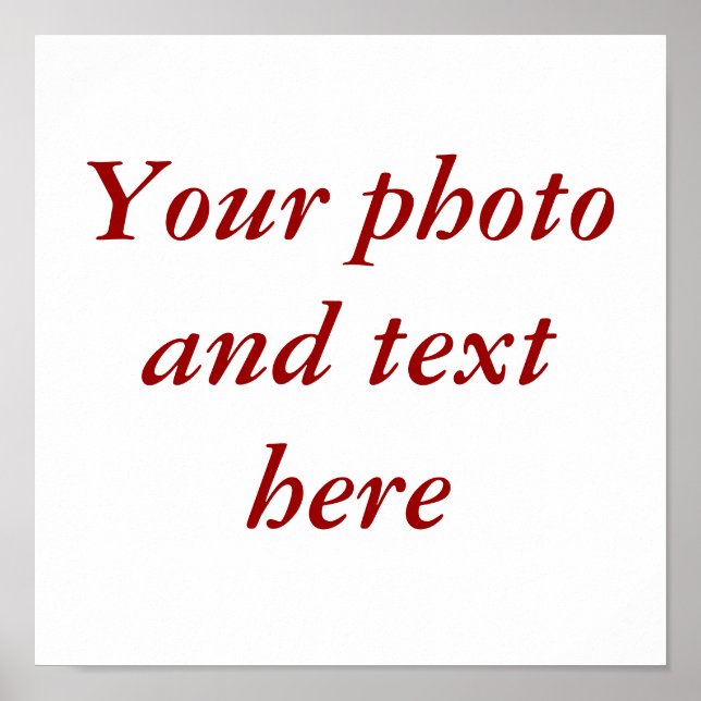 Pôster canvas personalizada de 11"x11" (Frente)