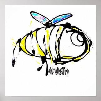 Pôster Canvas Print Bee design