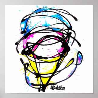 Poster Canvas Print Cake design