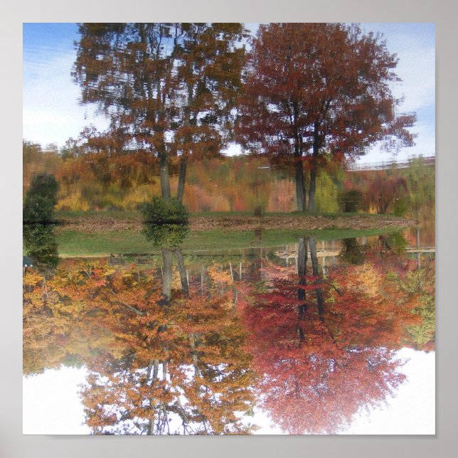 Pôster Canvas Reflexões (Frente)