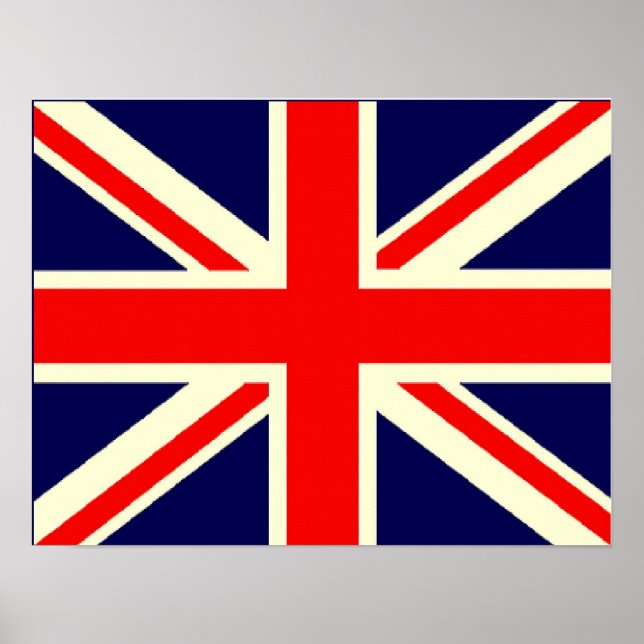 Pôster Canvas Union Jack (Frente)
