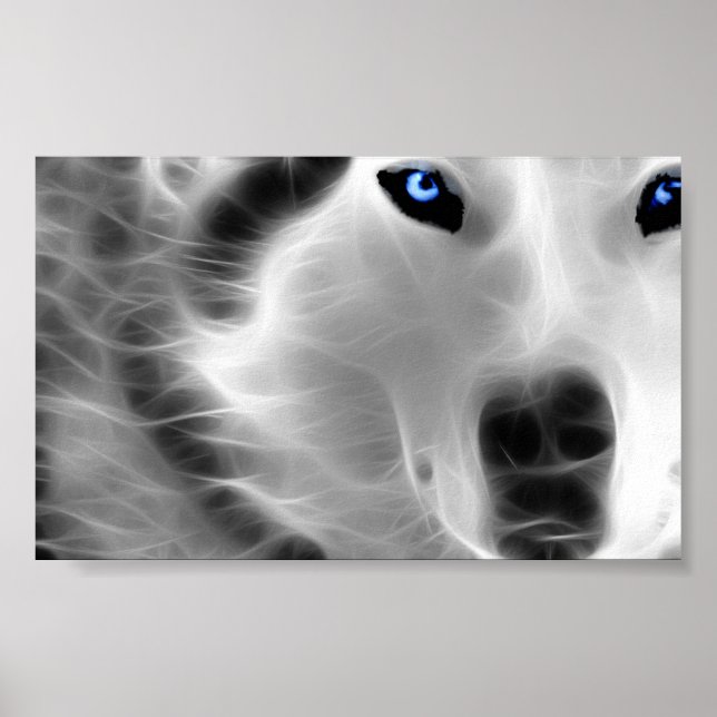 Pôster Canvas Wolf Spirit 4' X 6' Canvas (Frente)
