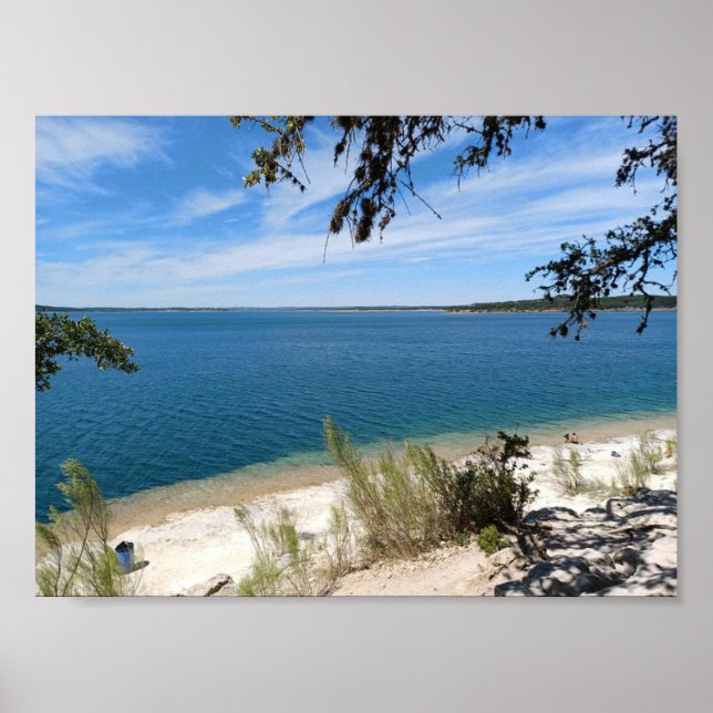 Poster Canyon Lake, Texas EUA (Frente)