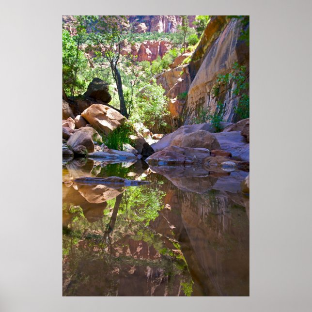 Pôster Canyon Mirror (Frente)