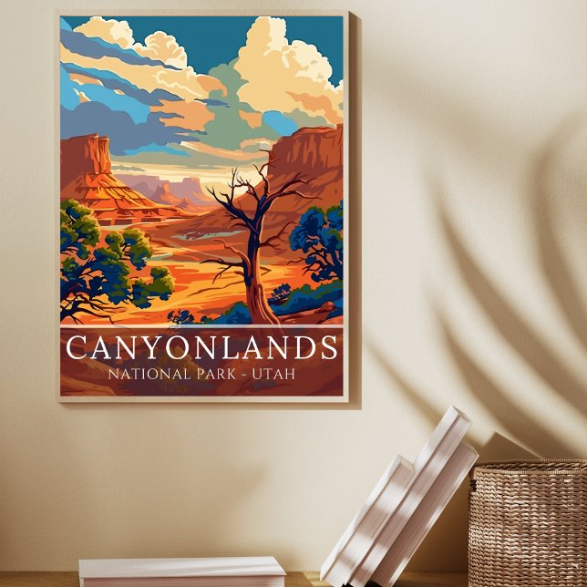 Poster Canyonlands National Park Utah Desert Landscape (Criador carregado)