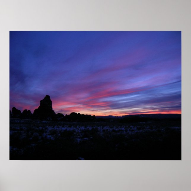 Poster Canyonlands Sunset (Frente)