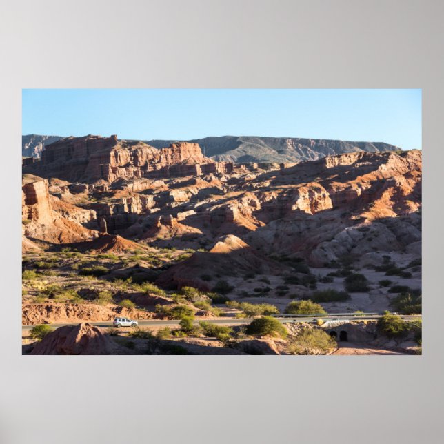 Poster Canyons Da Província De Salta (Frente)