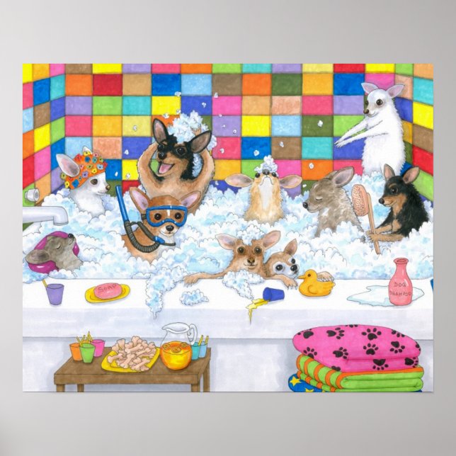 Pôster Cão 121 chihuahua (Frente)