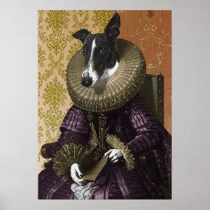 Poster Cão Antiquado