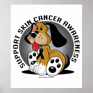 Poster Cão Cancer da Pele