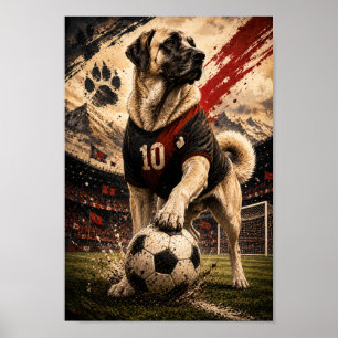 Poster Cão de Guarda de Campo Pastor da Anatólia