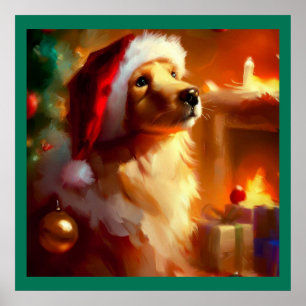 Poster Cão de Natal 1
