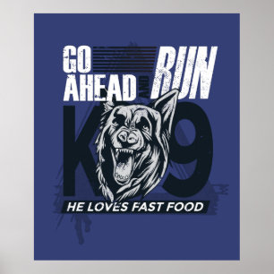 Poster Cão de Polícia