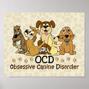 Poster Cão Obsessivo