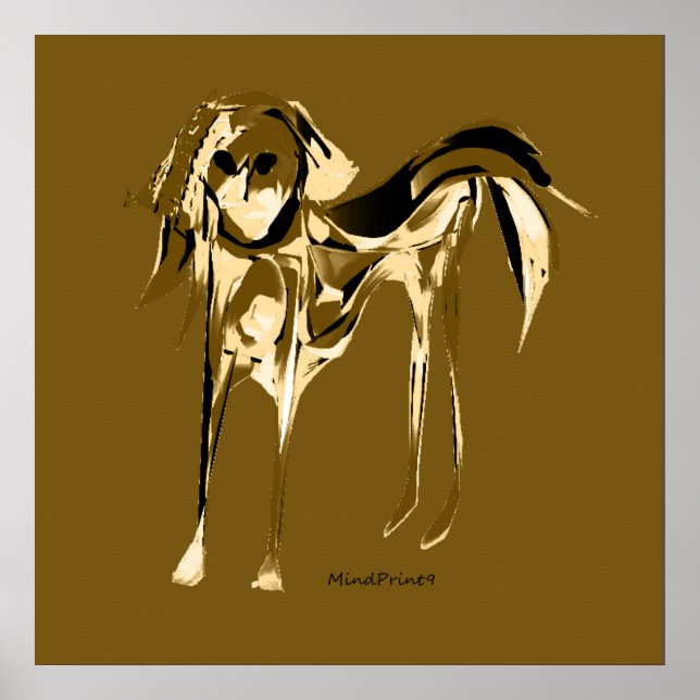 Poster Cão Pintado (Frente)