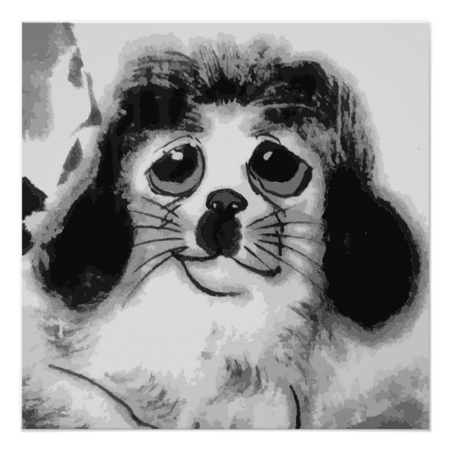 PÔSTER CÃO SAD (Frente)