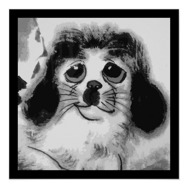 PÔSTER CÃO SAD (Frente)