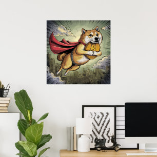 Poster Cão Shiba Inu