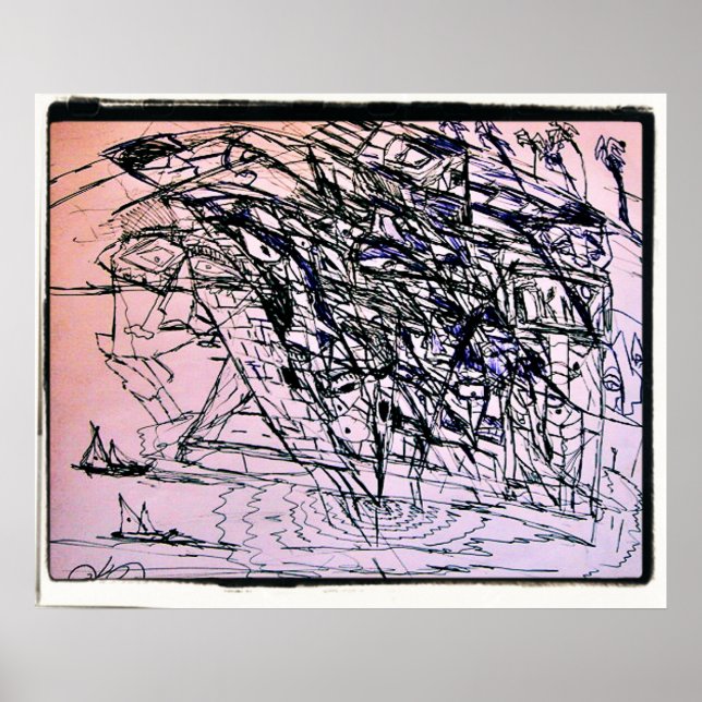 Pôster Caos (Frente)