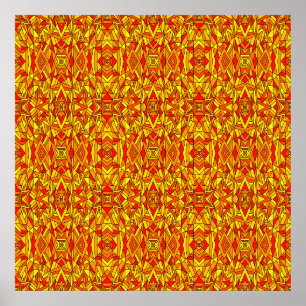 Pôster Caos colorido 9