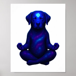 Poster Caos de Lápis de Cor – Meme Engraçado do Cão Griff