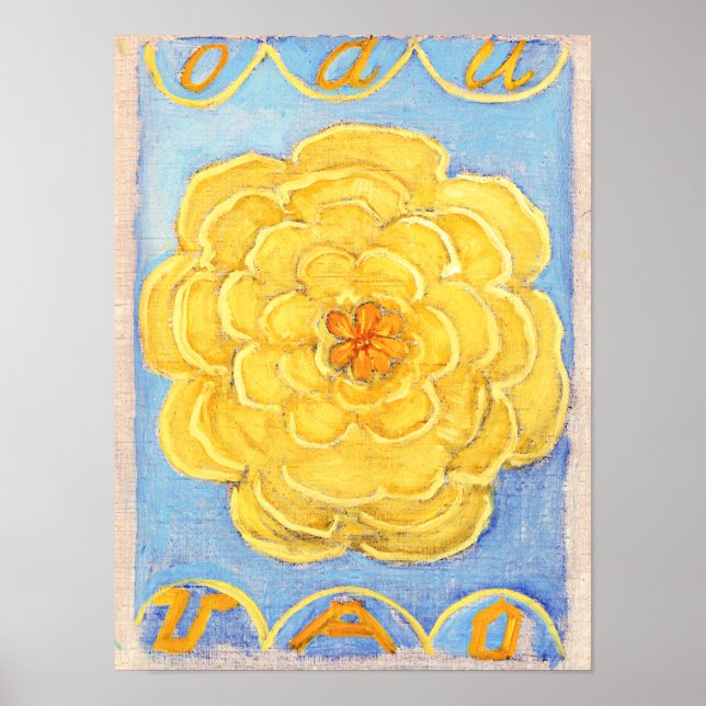 Poster Caos Primordial | Hilma af Klint | (Frente)