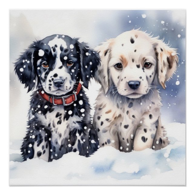 Pôster Cãozinho bonito (Frente)