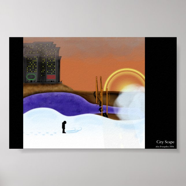 Pôster Capa da cidade (Frente)