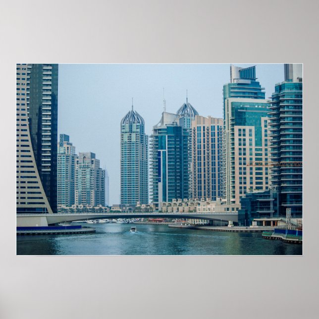 Poster Capa de cidade de Dubai marina (Frente)