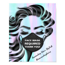 Capa de máscara facial Holografia de codificação n