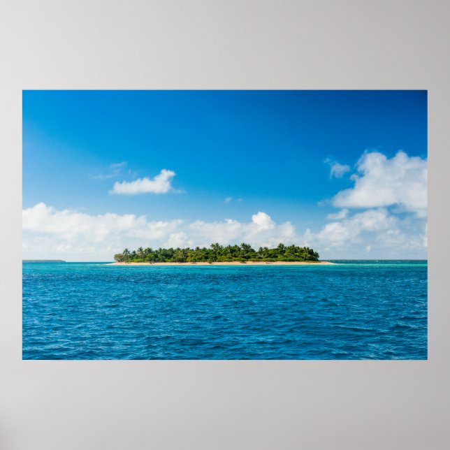 Poster Capa De Sena Com Pequena Ilha (Frente)