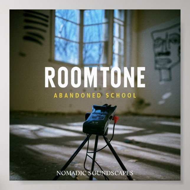 Poster Capa do Álbum Abandoned School Room Tone (Frente)