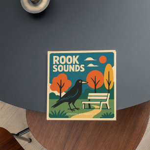 Poster Capa do Álbum da Biblioteca de Sons da Chamada do