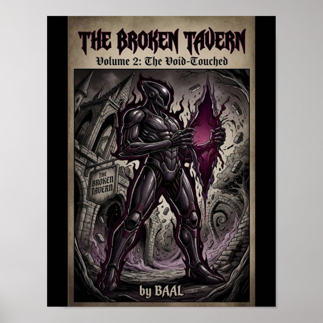 Poster Capa do Cartaz do Volume 2 da Broken Tavern — Capa (Frente)