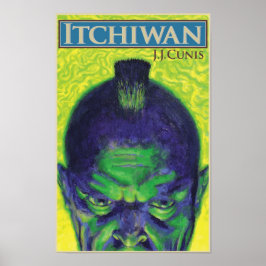 POSTER CAPA DO LIVRO ITCHIWAN DE J. J. CUNIS