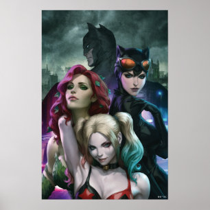 Poster Capa Variante da Edição #1000 de Gotham City Siren