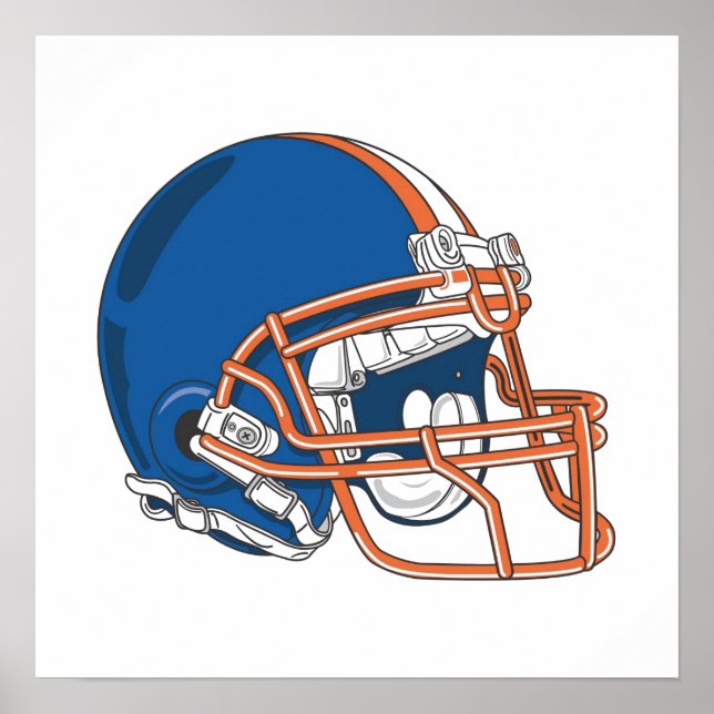 Pôster Capacete Azul (Frente)