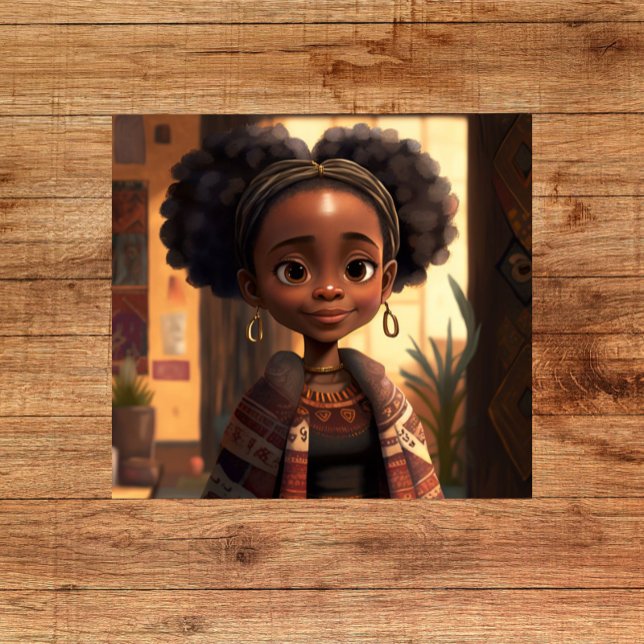 Poster Capacitar as jovens negras: Celebrando a cultura (Criador carregado)