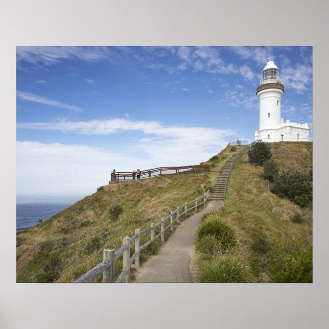 Poster Cape Byron Lighthouse, Cabo Byron (Austrália: 2 (Frente)