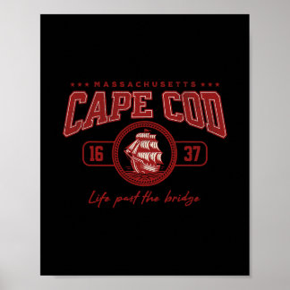 Poster Cape Cod M Souvenir Life Past The Bridge Souvenir 