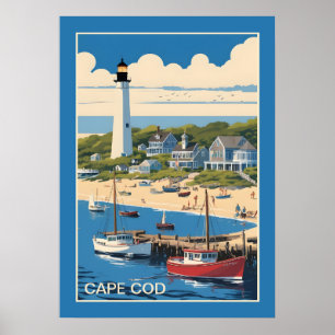Poster Cape Cod Massachusetts