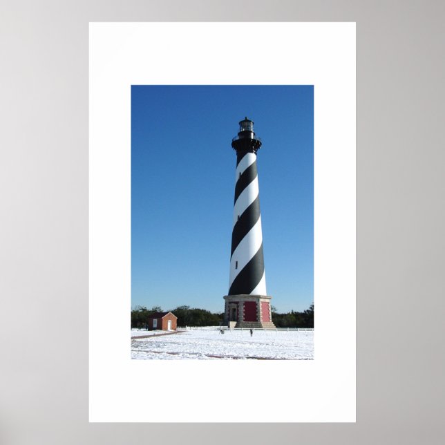 Poster Cape Hatteras Snow (Frente)