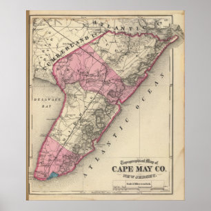 Pôster Cape May County, NJ