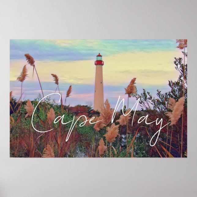 Poster Cape May, Nova Jersey (Frente)