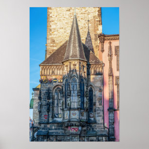 Poster Capela da Câmara Municipal na Praça da Cidade An