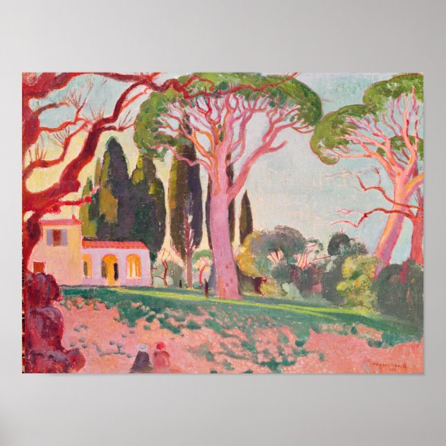 Pôster Capela de Cassien santo, Cannes, 1922 (Frente)